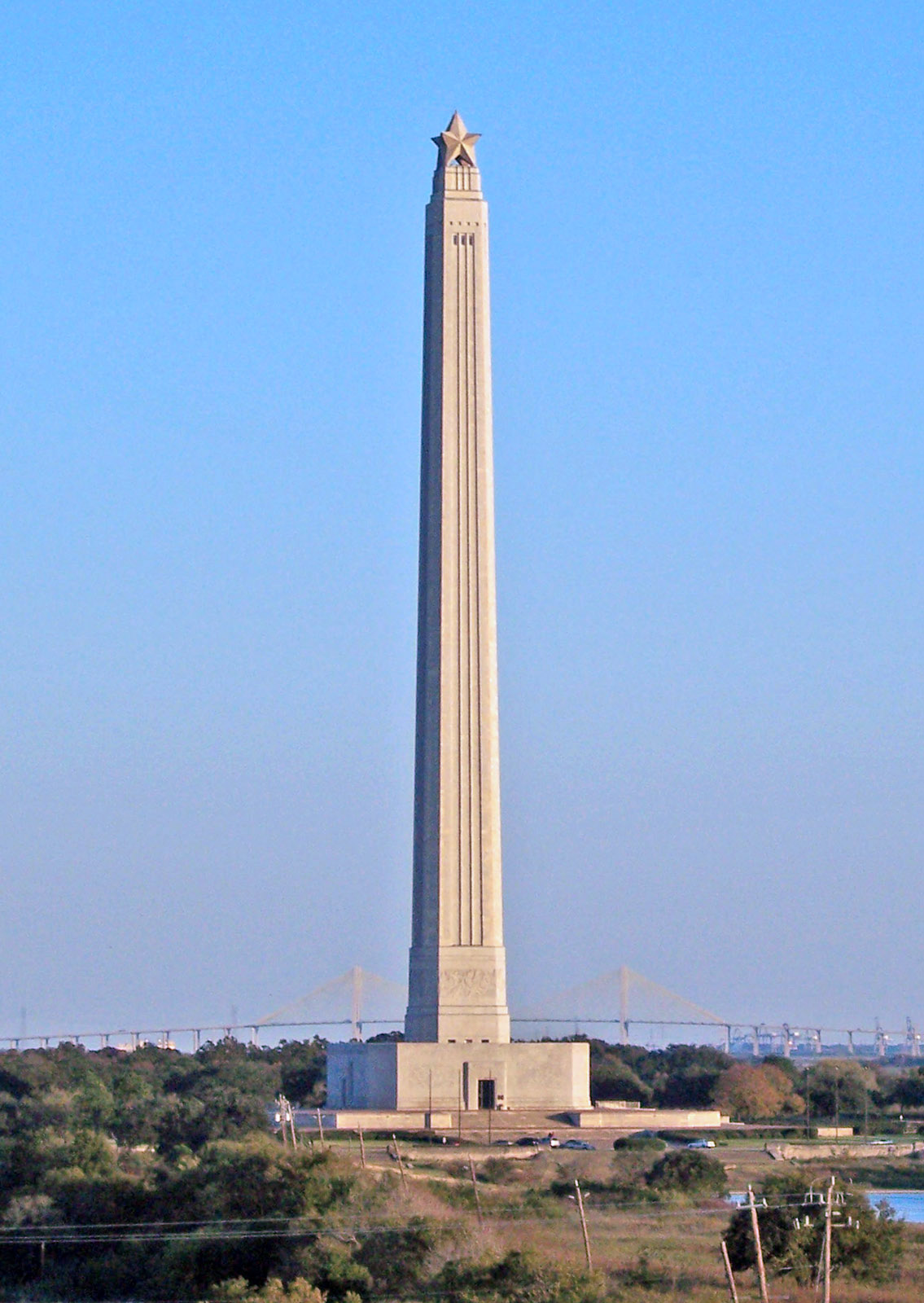 San Jacinto Monument near Deer Park, Texas