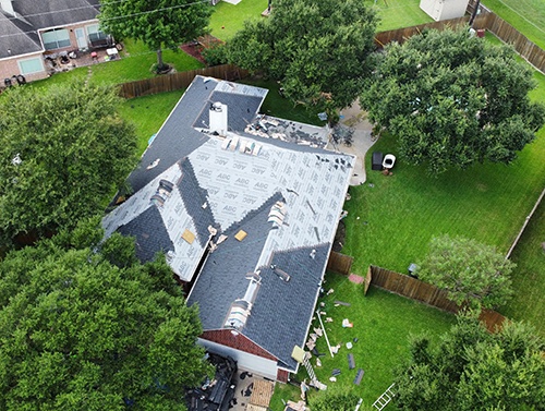 Top View of Roof